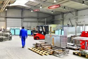 سیستم گرمایش تابشی موضعی