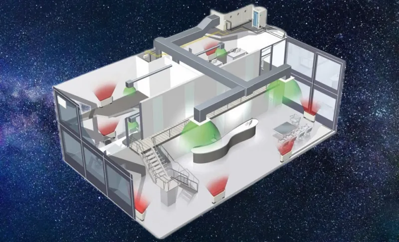 دستگاه روف تاپ پکیج