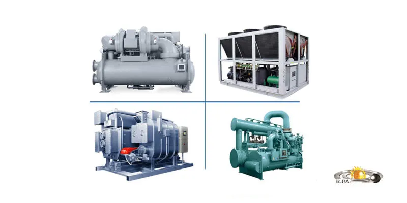 چیلر ضربه ای (رفت و برگشتی) چیست؟ انواع کمپرسور چیلر